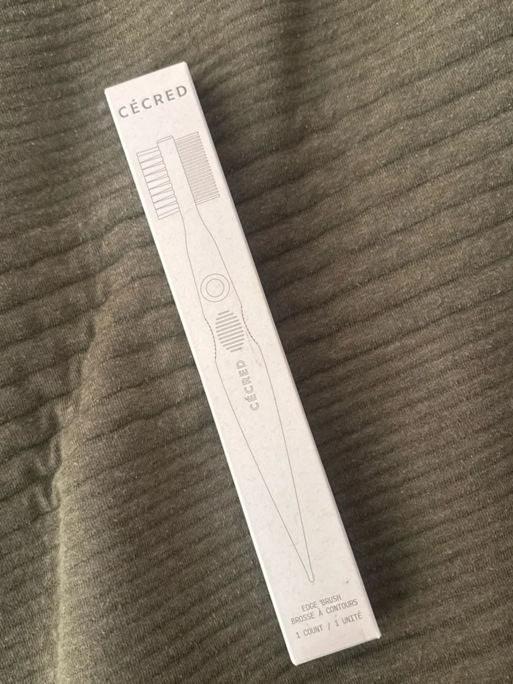 CÉCRED Edge Brush - White